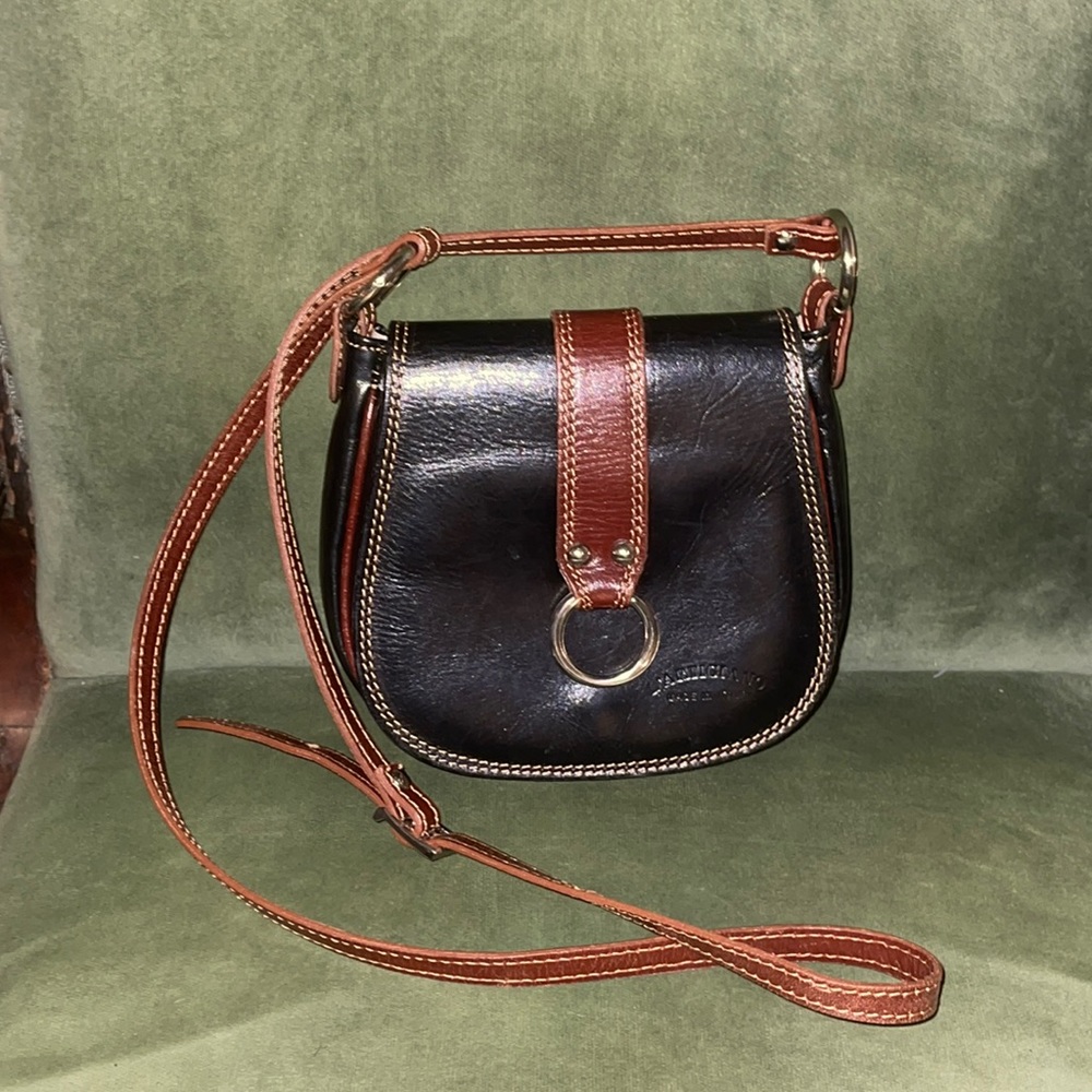 Vintage L’artigiano Small Saddle Bag
